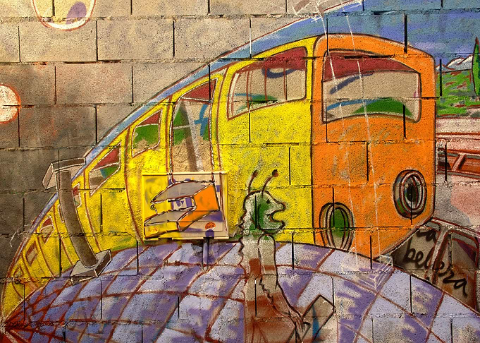 The Tube Grafitti