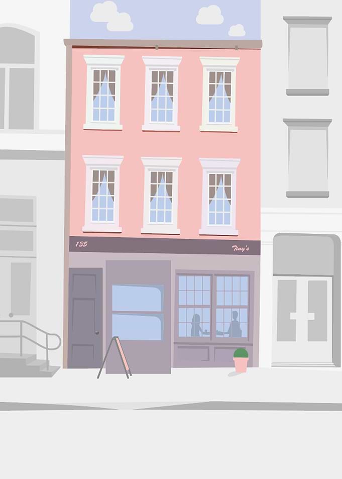 Little pink cafe
