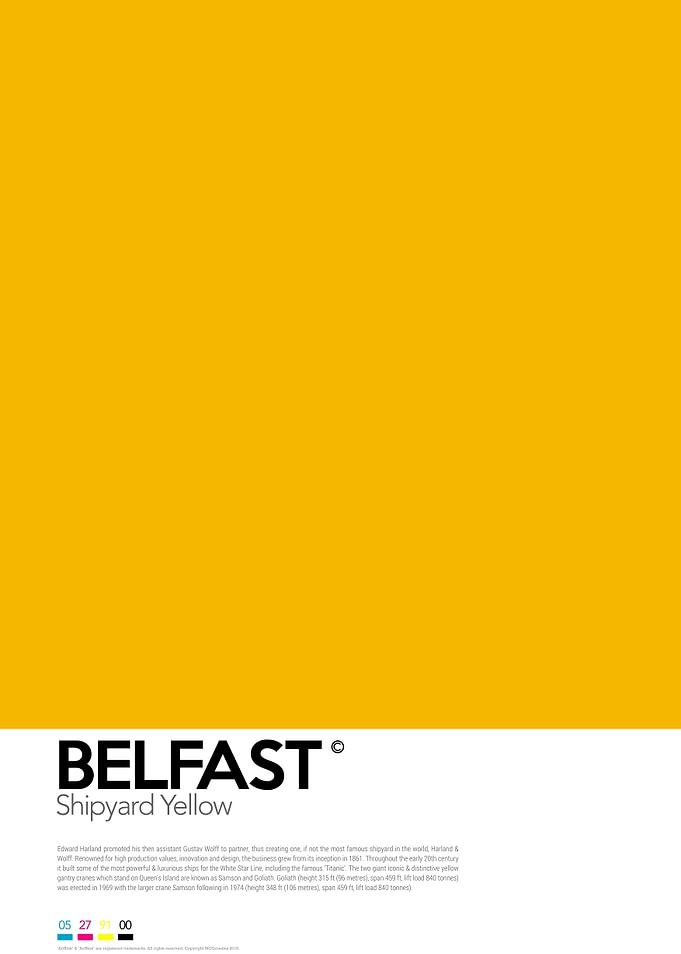 BELFAST Shipyard Yellow
