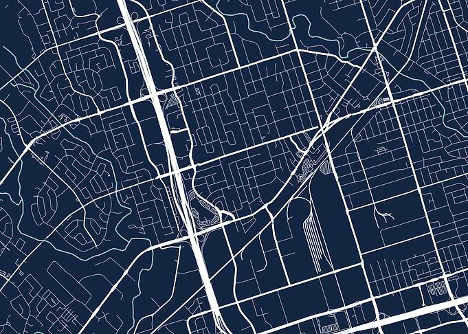 Toronto City Map Tile 8