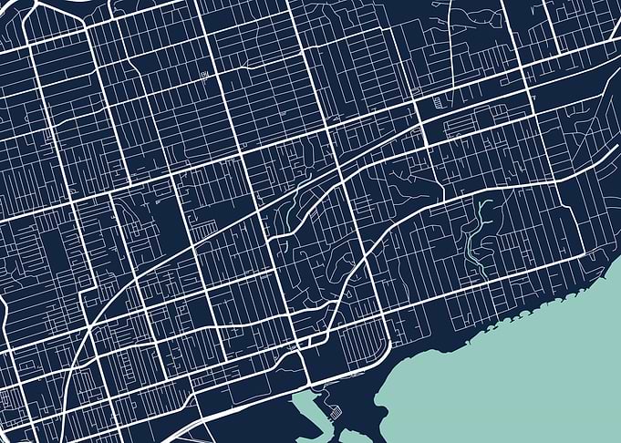 Toronto City Map Tile 4