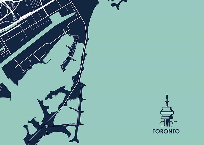 Toronto City Map Tile 5