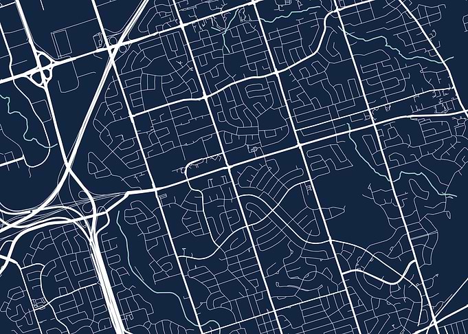 Toronto City Map Tile 1