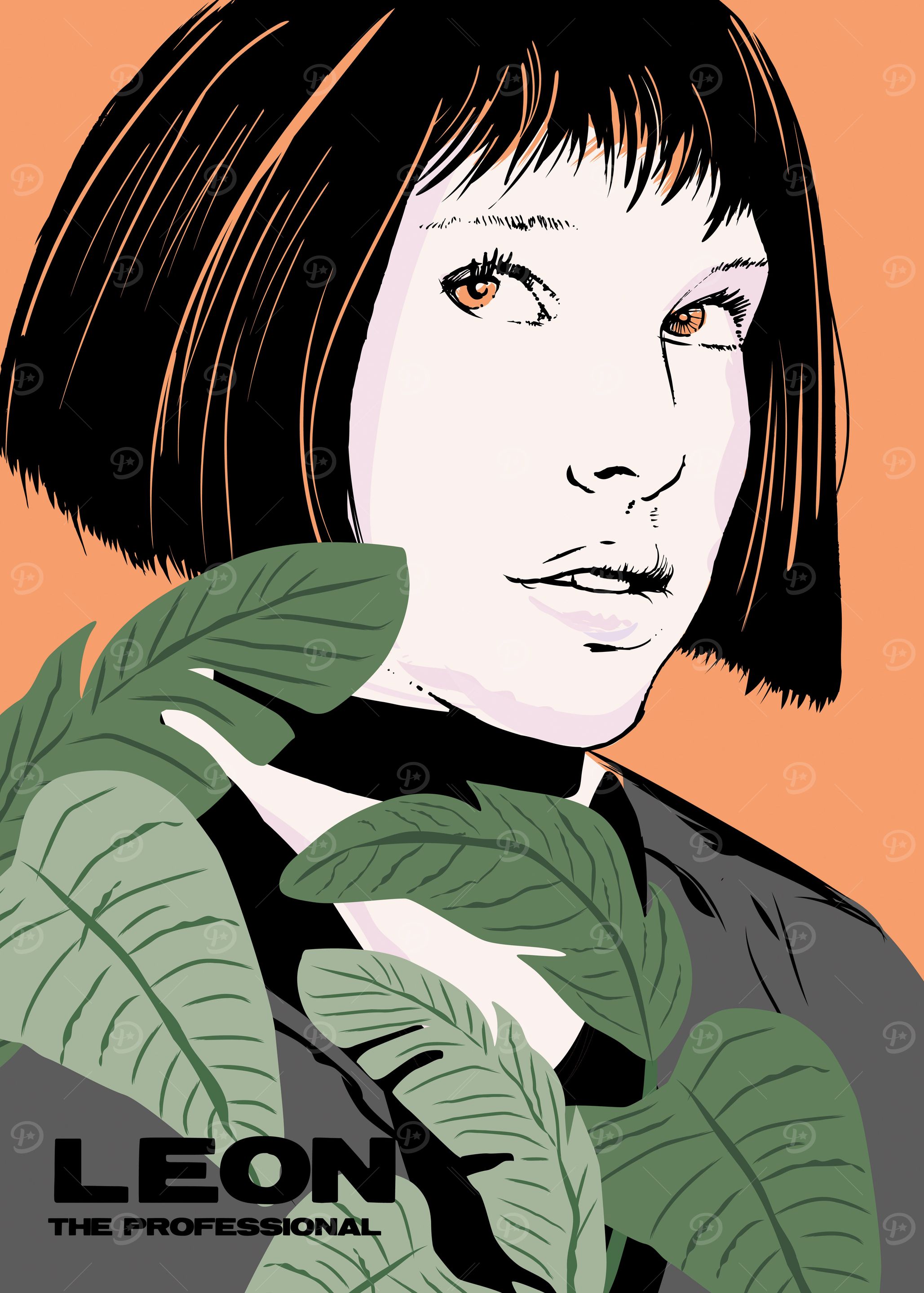 Mathilda art print