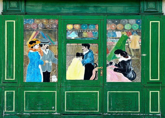Dancing in a ballroom