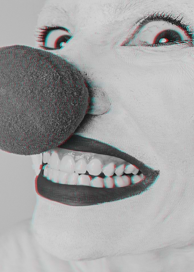 Clown Smile Glitch