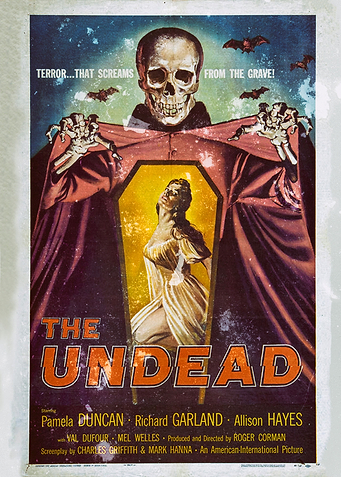 Vintage movies poster 50s