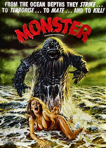 Vintage movies poster 80s