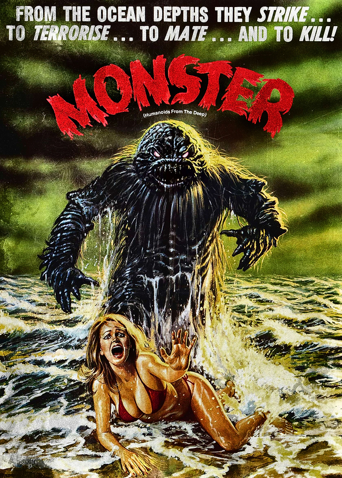 Vintage movies poster 80s