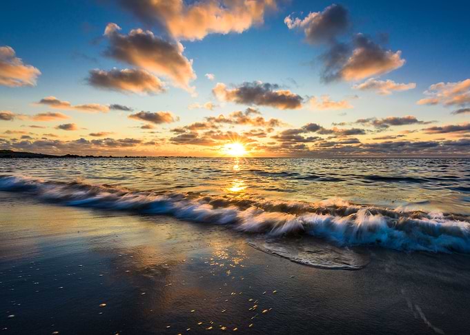 Early Evening Sunset