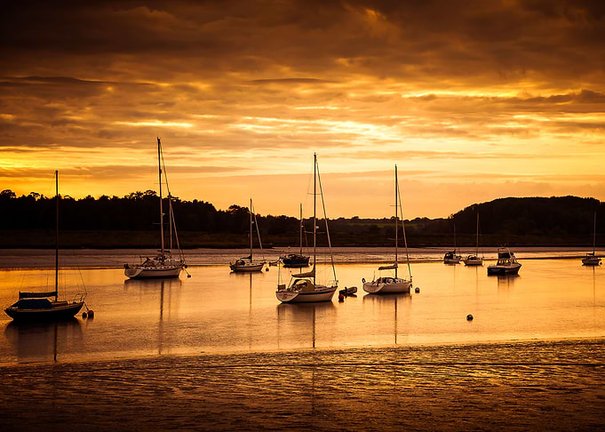 River Sunset