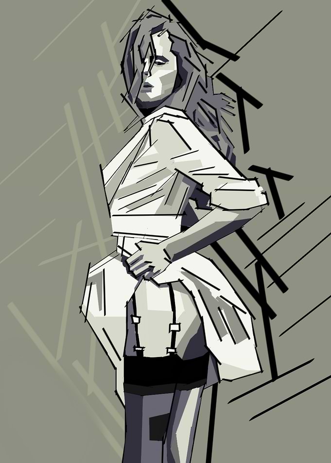 fantasy woman potrait