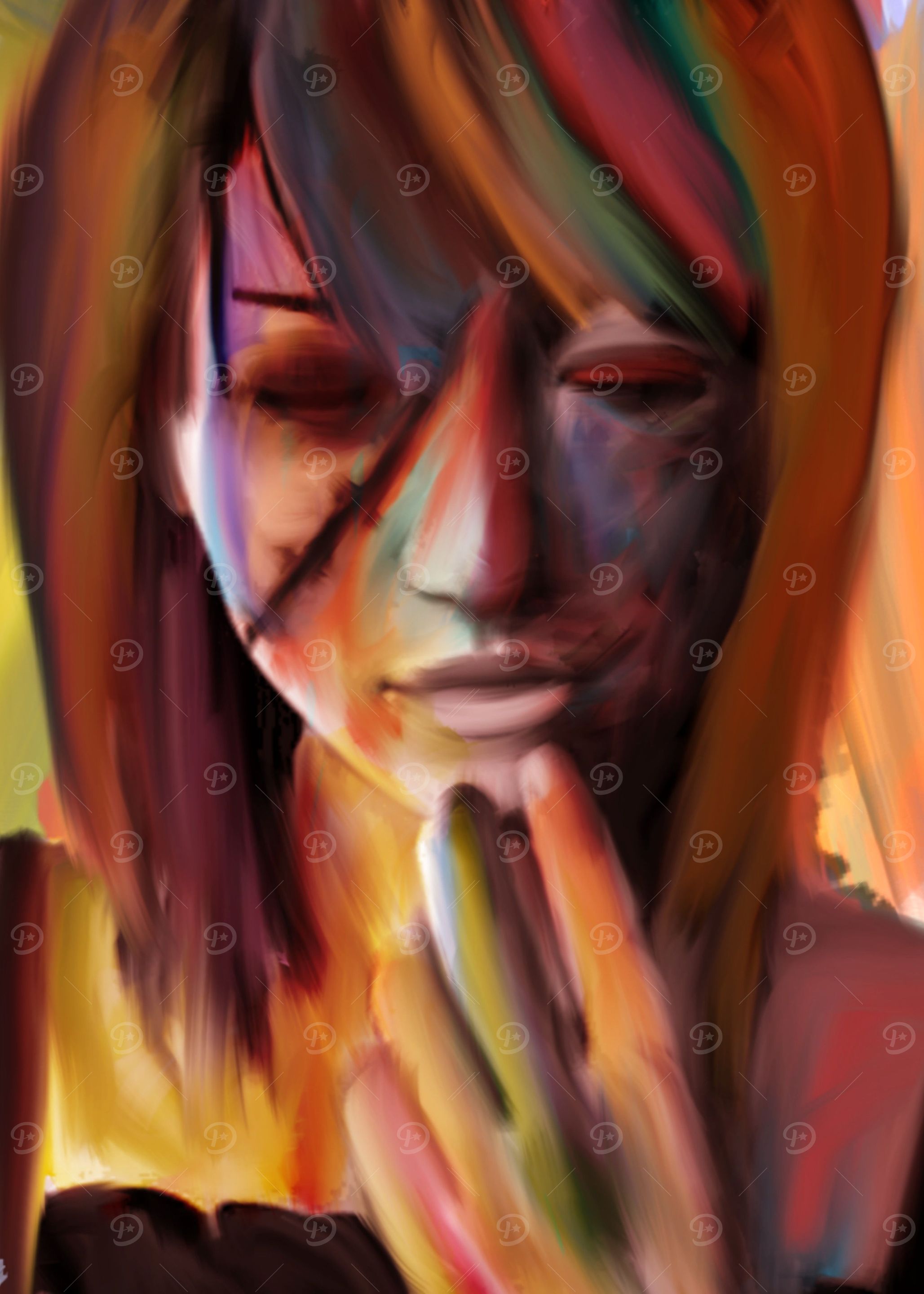 fantasy woman potrait