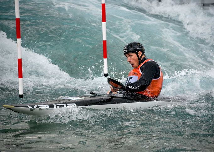 Canoe slalom event