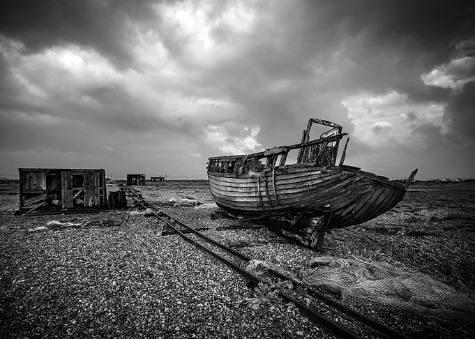 Broken boat