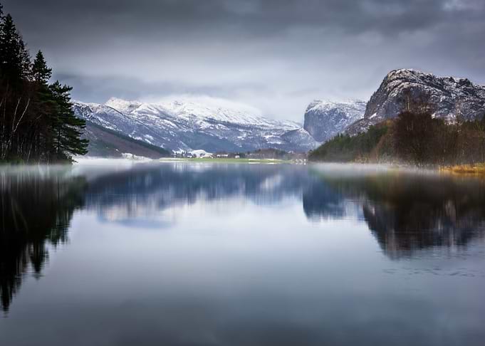 Early December Norway Lake