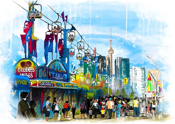 CNE Festival in Toronto