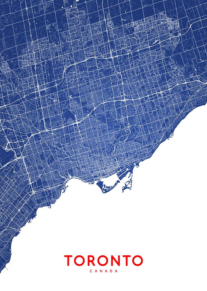 Toronto map
