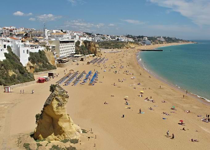 Albufeira panoramic view