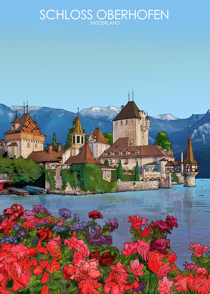 Oberhofen in Switzerland