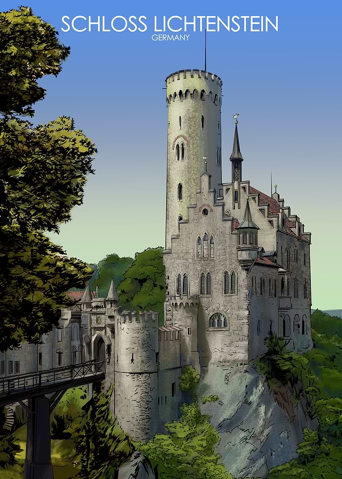 Lichtenstein Castle German