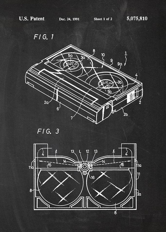Magnetic Video Cassette