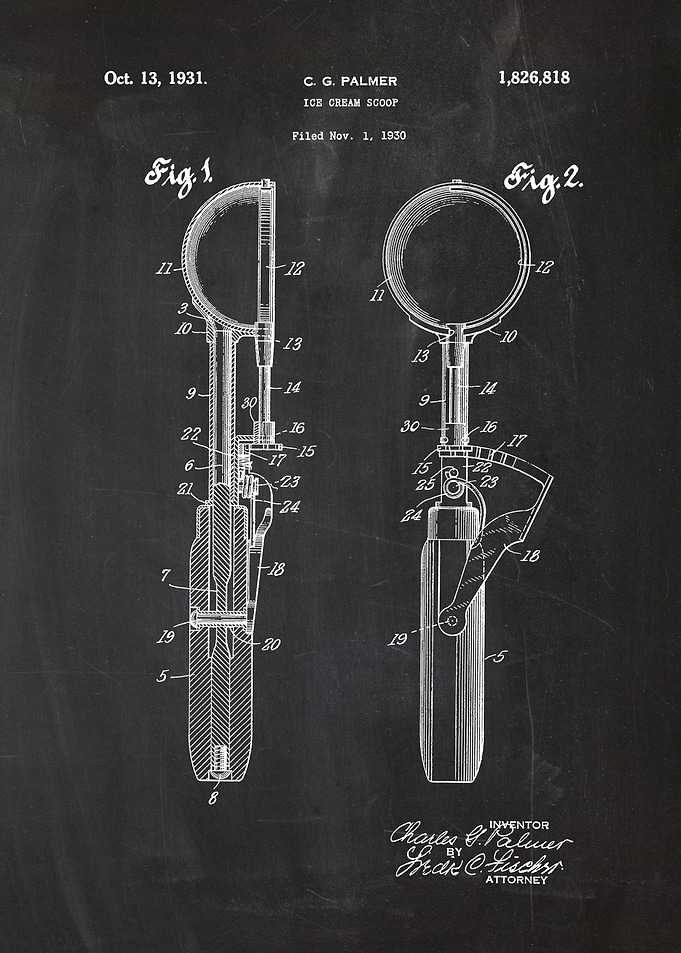 1930 Ice Cream Scoop