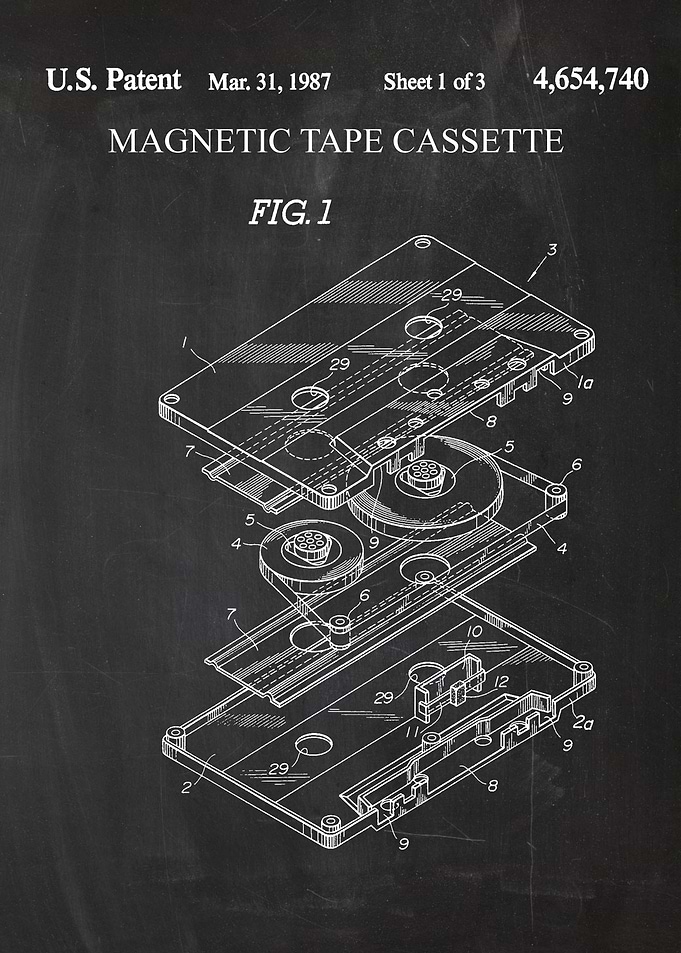 1987 Magnetic Tape