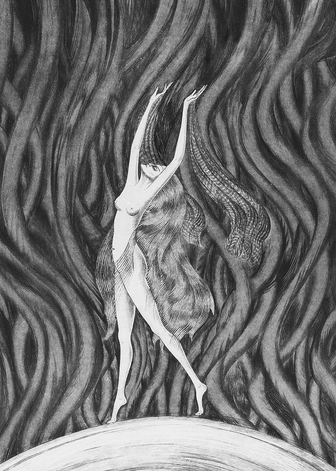 Dancing Naked Woman