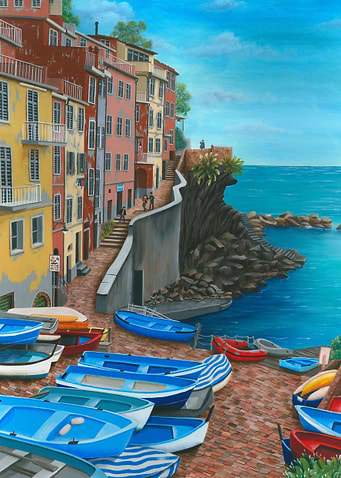 Riomaggiore Cinque terre