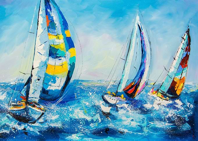 Yachts racing