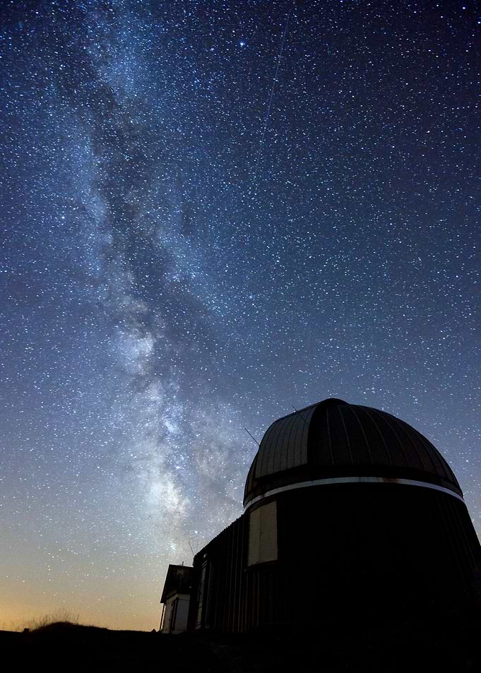 Mont chiran milky way