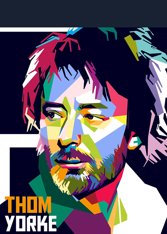 Thom Yorke Popart