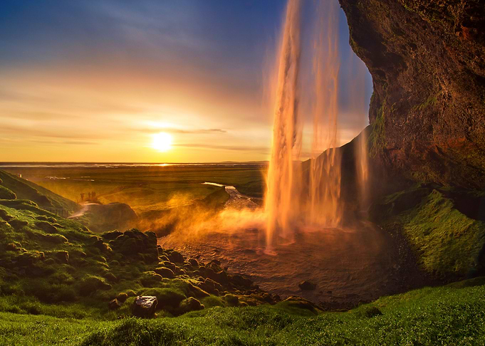 Iceland sunset