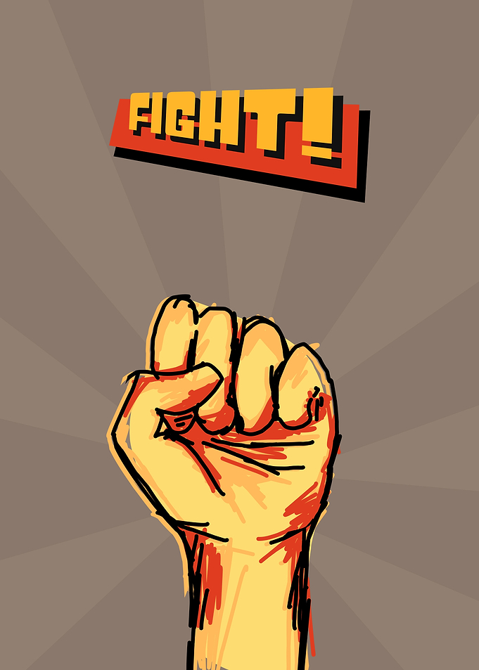 Fight poster
