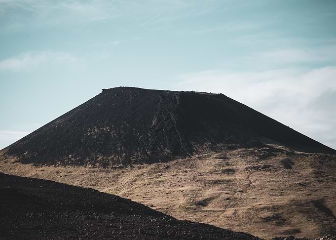 Helgafell volcano