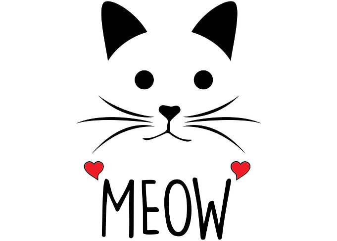 Meow Cute face
