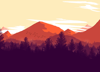 Chilly mountains