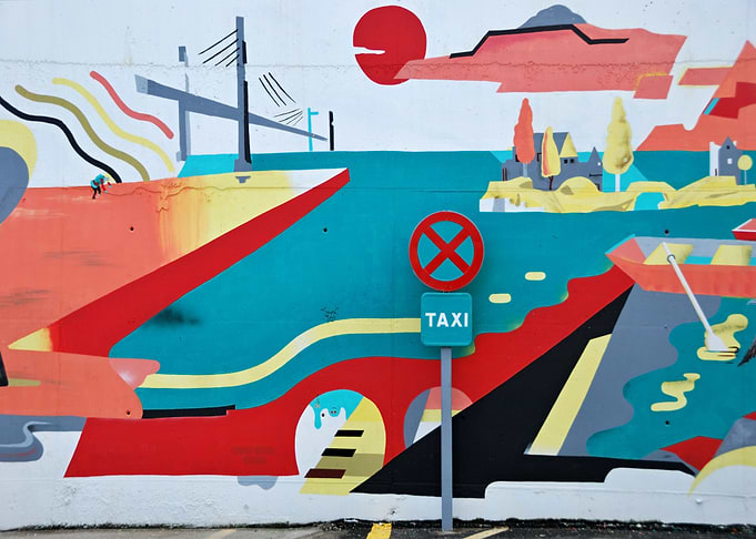 Taxi Stand Grafitti