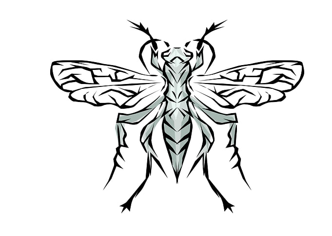 Insect Tribal Style