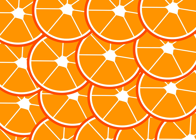 Oranges pattern
