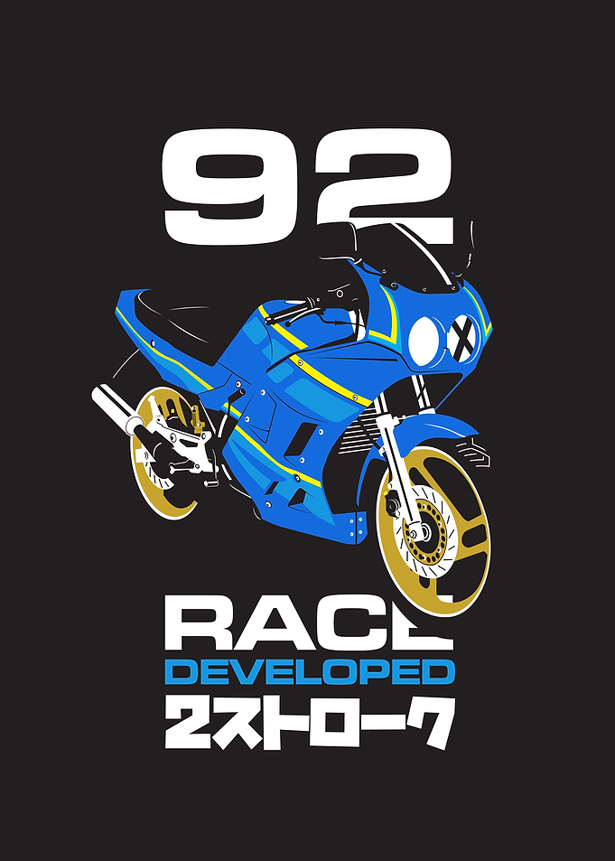 92 Race Developed 2 Stroke