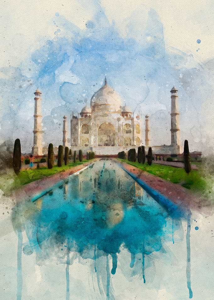 Castles Watercolor