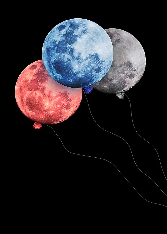 Three moon