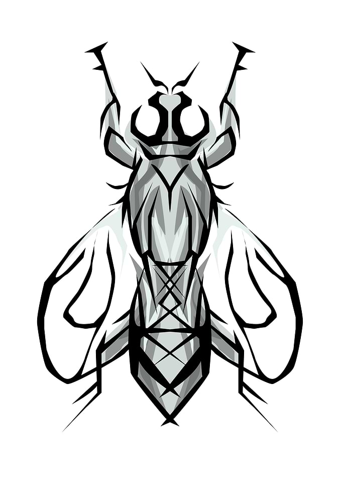 Insect Tribal Style