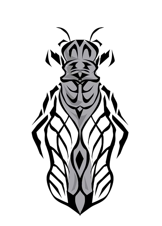 Insect Tribal Style