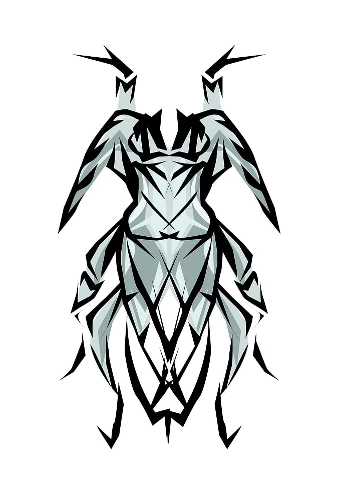 Insect Tribal Style