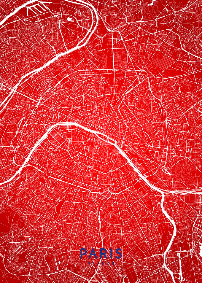 Paris map