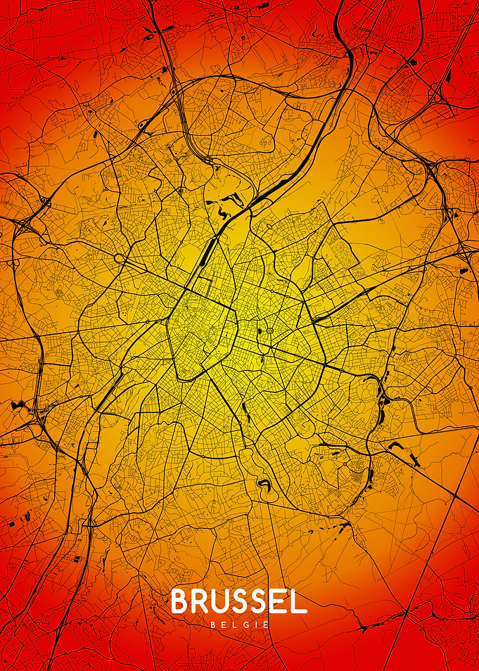 Brussel map
