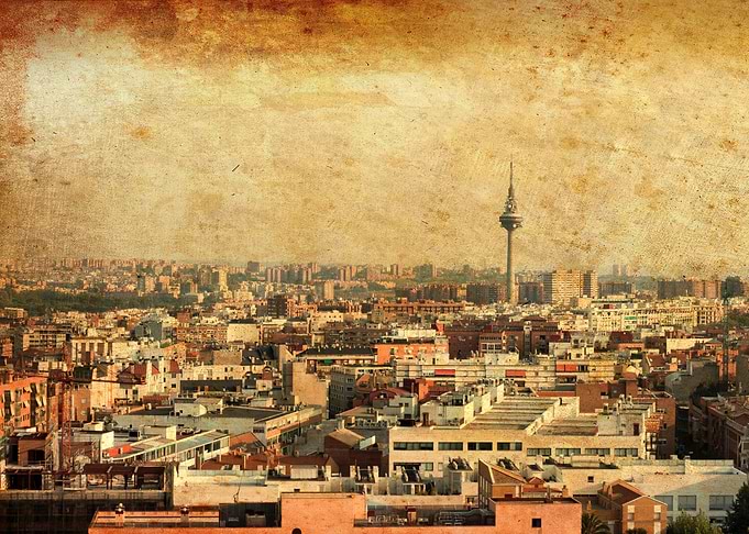 Madrid skyline
